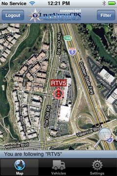 Using The LiveViewGPS Iphone App To Follow Individual Devices
