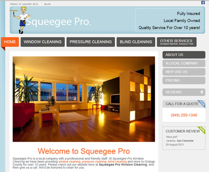 Squeegee Pro Window Uses LiveViewGPS Vehicle Trackking Squeegee Pro