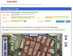 Zone Alert LiveView Interface