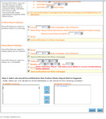 Status Report Setting