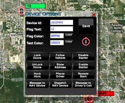 PT Map Device Info