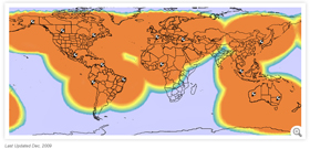 Spot coverage viewer