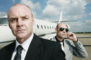 Security Detail Operator With Client