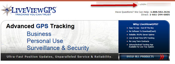 From LiveViewGPS.com Top Right Click LOGIN Link