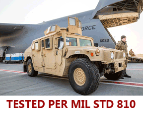 Satellite Tracker Mil STD 810