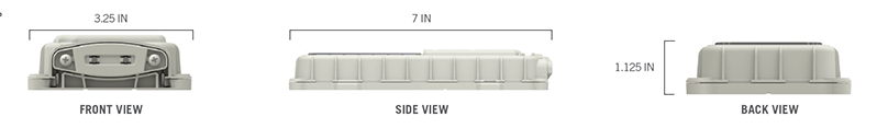 SmartOneC Solar Dimensions