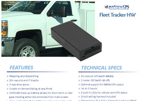 Fleet Tracker HW Specs