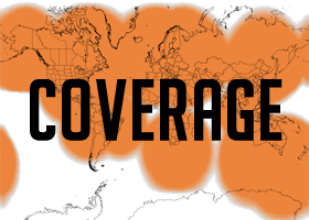 Globalstar Simplex Satellite Converage